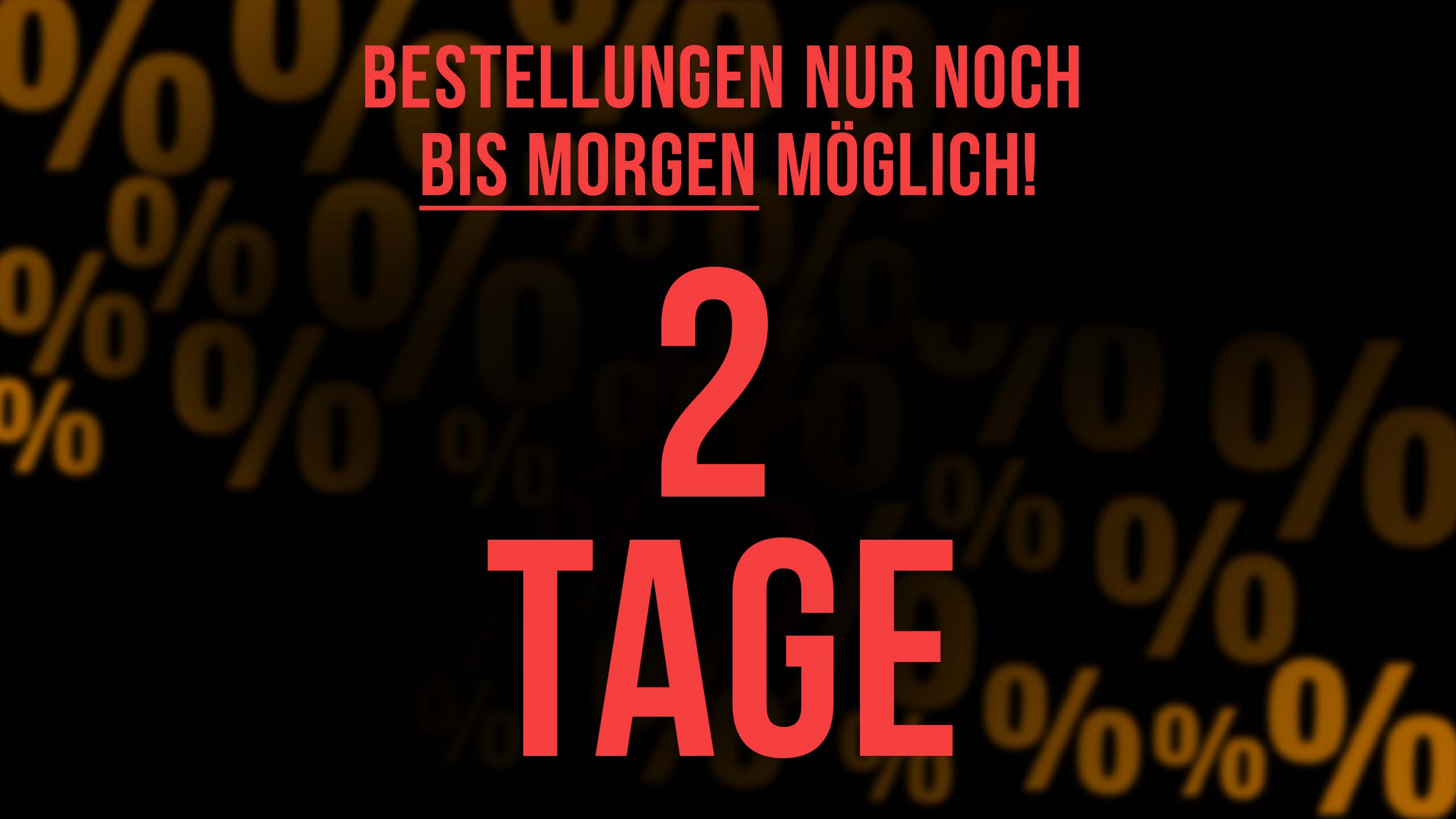 Jetzt die letzten Schnäppchen sichern!