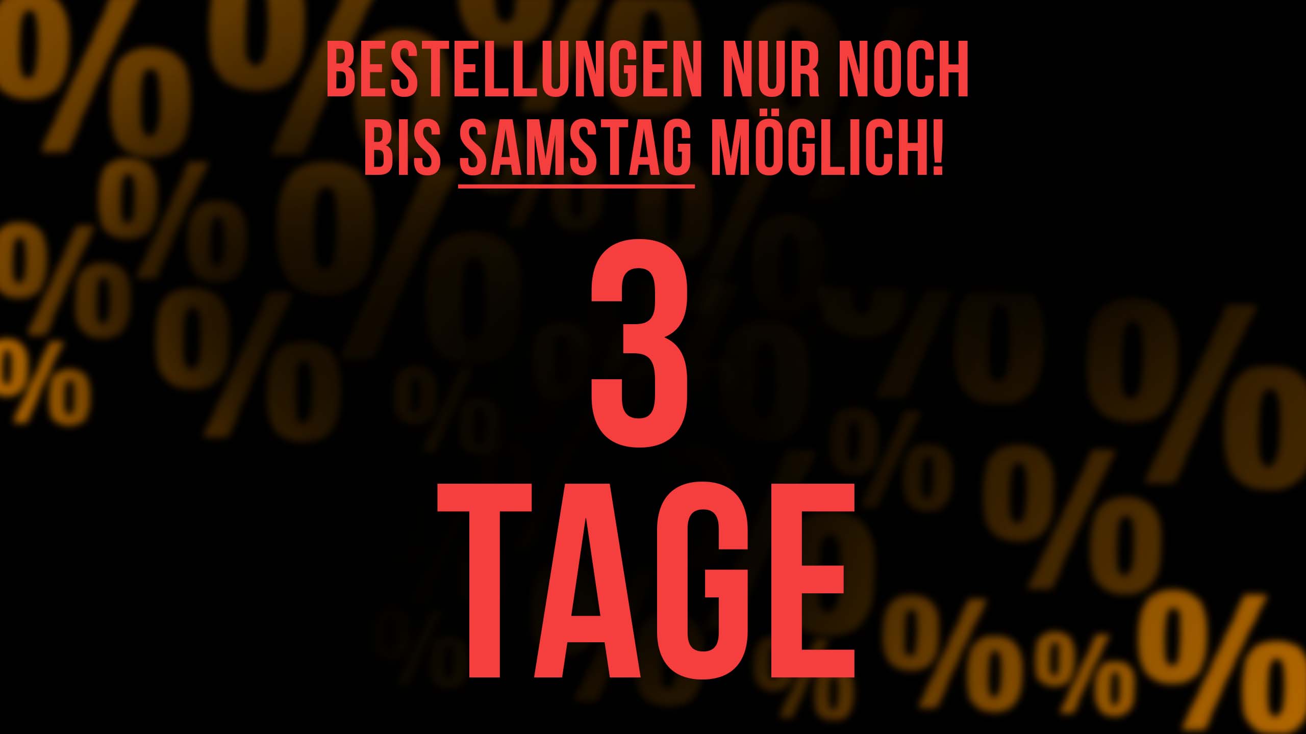 Jetzt die letzten Schnäppchen sichern!