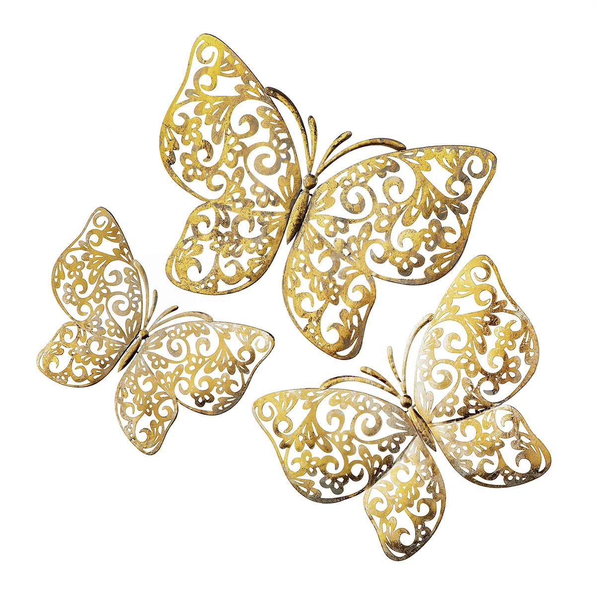 Wanddeko Schmetterling Ornamento