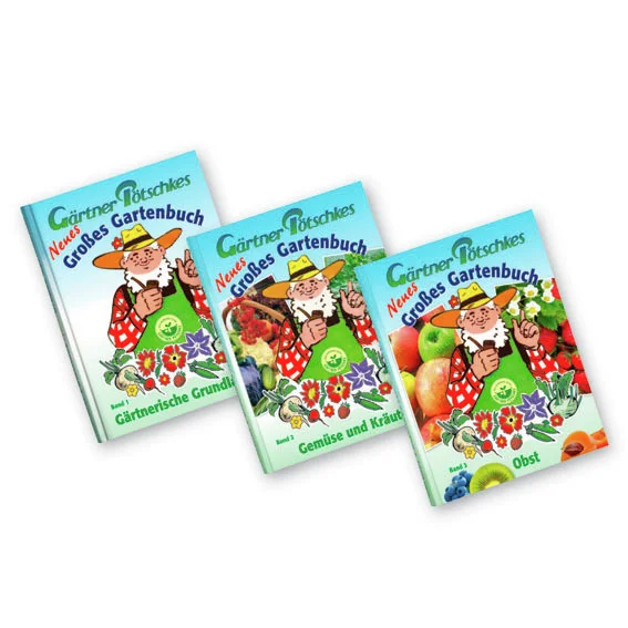 Gartenbuch-Sortiment, 3 Bände Gartenbuch-Sortiment, 3 Bände