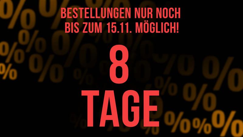 Jetzt die letzten Schnäppchen sichern!