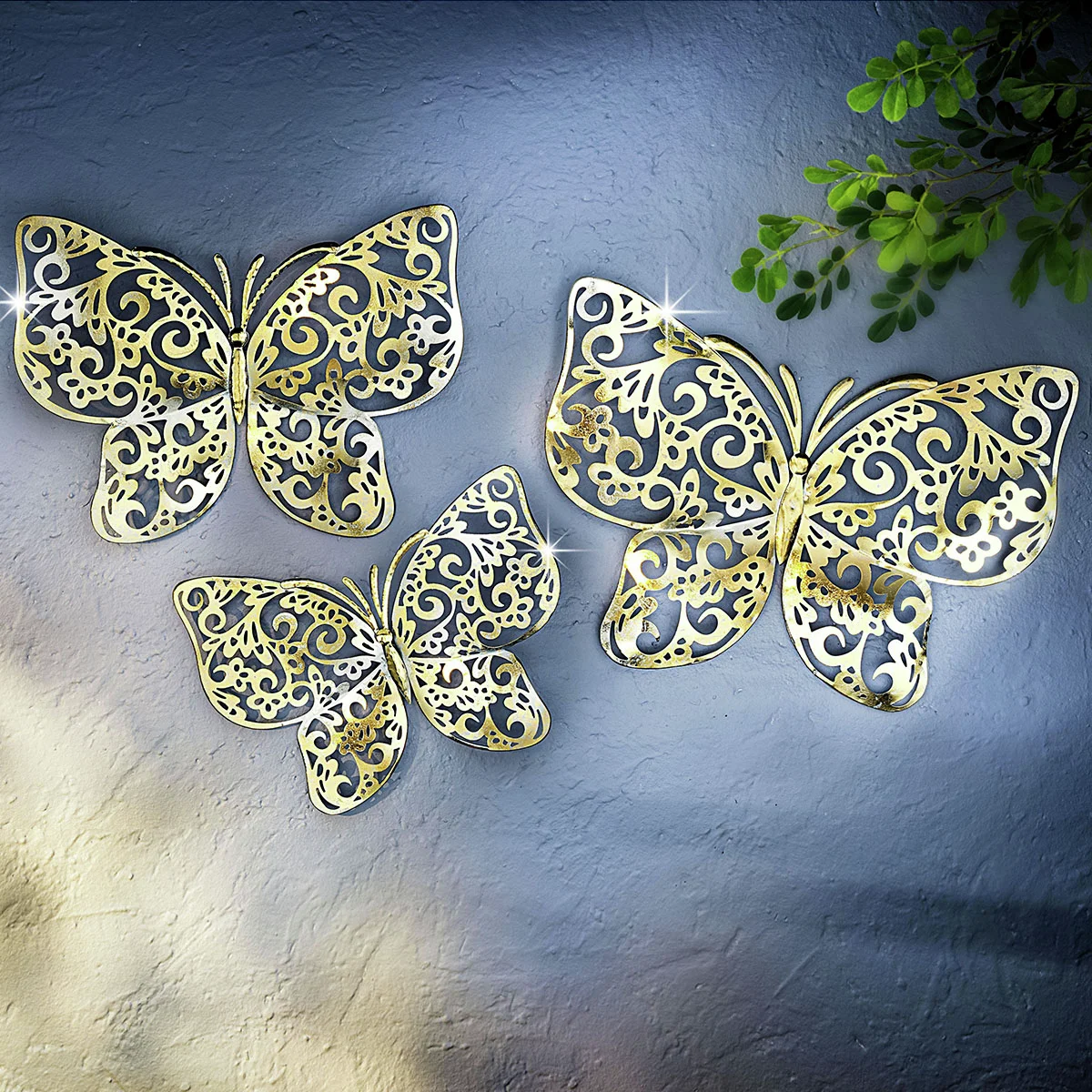Wanddeko Schmetterling Ornamento