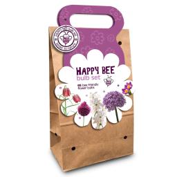 Blumenzwiebel-Set Happy Bee Purpur-Violett 