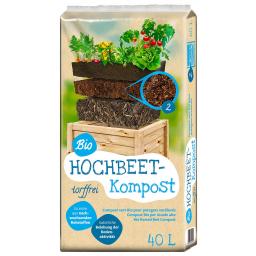 Großgebinde Hochbeet-Kompost, 45 Sack á 40 Liter 