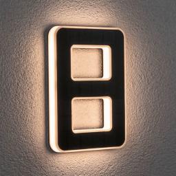 Solar LED Hausnummer 8 