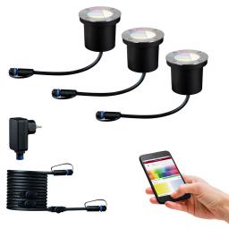 RGBW LED Bodeneinbauleuchte Starterset Plug & Shine Smart Home Zigbee 