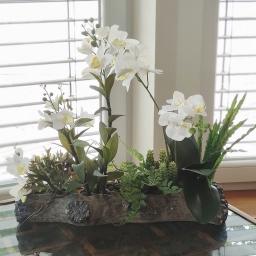 Kunstpflanze Orchideenarrangement, 47 cm 