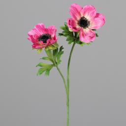 Kunstpflanze Anemone, pink 