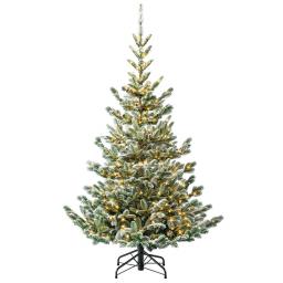 Künstlicher Weihnachtsbaum Kiefer mit Lichterkette, 180 cm 
