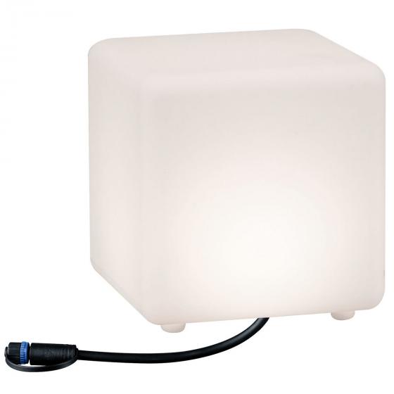 LED Bodenleuchte Plug & Shine Cube 20 cm

