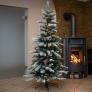Künstlicher Weihnachtsbaum Kiefer mit Schneeoptik, 150 cm | #1