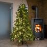 Künstlicher Weihnachtsbaum Fichte, mit LED-Beleuchtung, 150 cm | #1