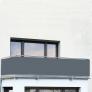 Balkon-Sichtschutz anthrazit, 500x85 cm | #1