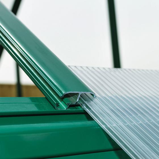 Gewächshaus Green Line Multi 6 x 4 mit Stahlfundament, 130 x 185 x 209 cm, Aluminium, grün
| #4