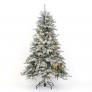 Künstlicher Weihnachtsbaum Fichte. Schneeoptik, mit LED-Beleuchtung, 180 cm | #4