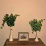 Kunstpflanze Efeuhänger, 45 cm, weiß-grün | #4