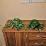 Kunstpflanze Efeuhänger, 45 cm, weiß-grün | #5