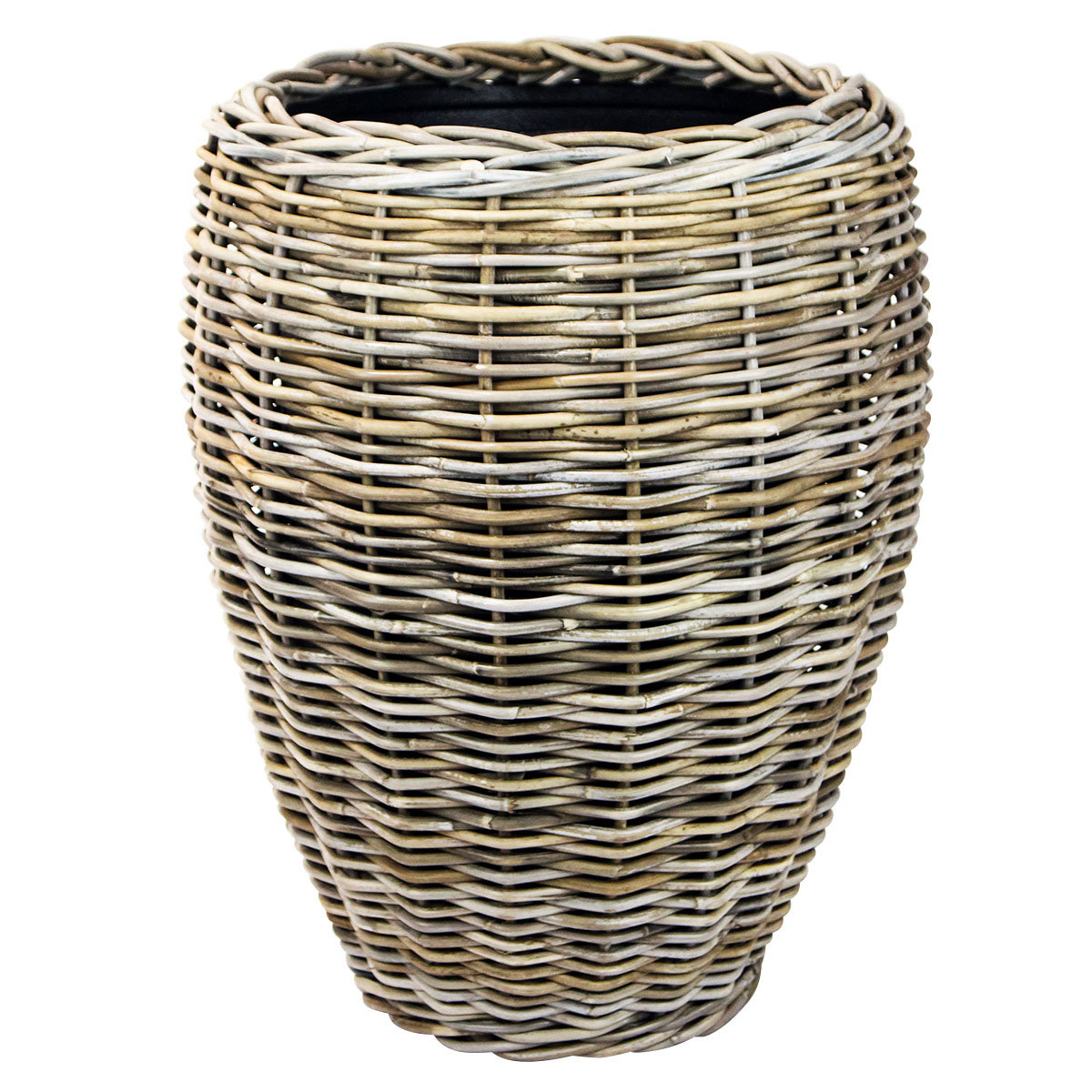 Pflanzkübel Vase-Rattan, 48x62 cm
