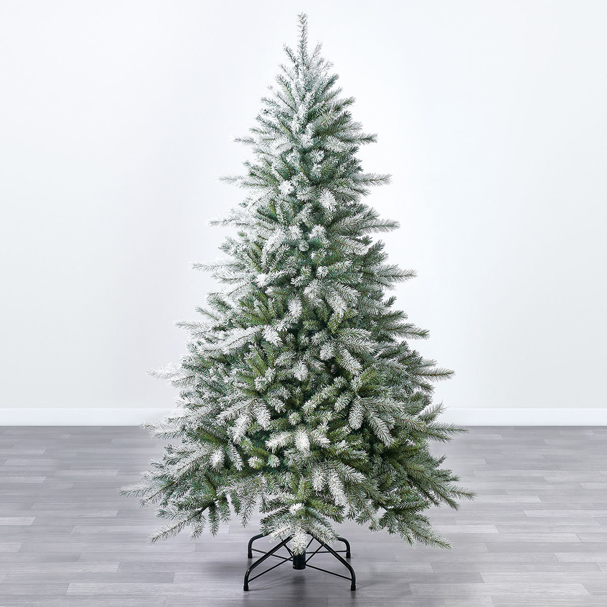 Künstlicher Weihnachtsbaum Fichte, Schneeoptik, 180 cm

