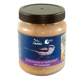 Erdnussbutter für Vögel mit Waldbeeren, 330 g-Glas 