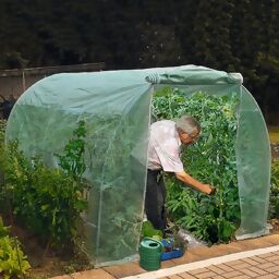 Tomatengewächshaus Spezial, mit Gitterfolie, 300x200x175 cm 