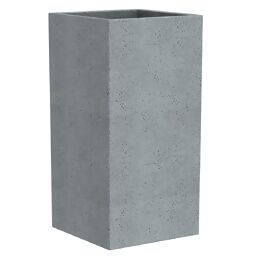 Pflanzkübel C-Cube High, 28x28x48 cm, Stony Grey 