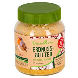 Erdnuss-Butter mit Nüssen, für Wildvögel, im Glas, 340 g 