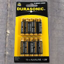 Alkaline Batterie AAA MICRO LR 03, 1,5 V, 10 Stück 