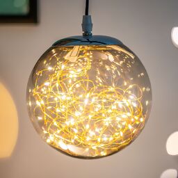 LED-Leuchtkugel Smokey, 80 LEDs, 18 cm 