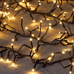 Weihnachtsbaum Lichterkette, 960 LEDs, 12,5 m 