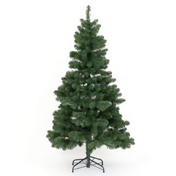 180cm Tannenbaum Christbaum XMAS Künstlicher Weihnachtsbaum GRÜN WEIß 120cm 