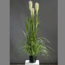 Kunstpflanze Riedgras, 120 cm 