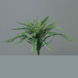 Kunstpflanze Farn Busch, 65 cm 