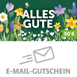 50,- Euro Online-Geschenk-Gutschein ALLES GUTE 