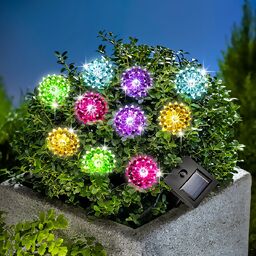 Solar-Lichterkette Flower Power 180 cm 