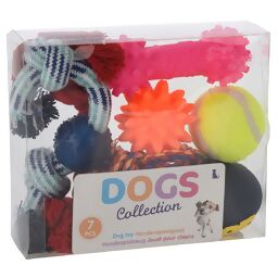 Hundespielzeug, 7er-Set 
