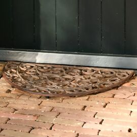 Fußmatte Viktoria, 2,3x40x69 cm, Gusseisen, braun 