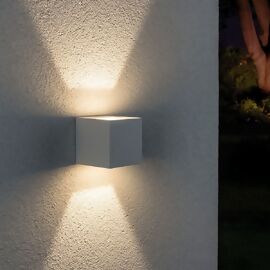 LED Außenwandleuchte special Line Cybo weiß, einstellbar 