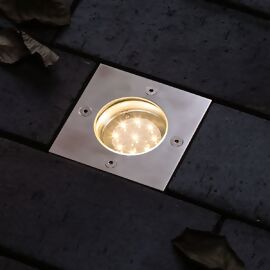 LED Bodeneinbauleuchte Plug & Shine floor square 