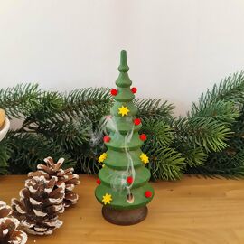 Räucher-Weihnachtsbaum mit 5 Räucherkerzen Tannenduft 