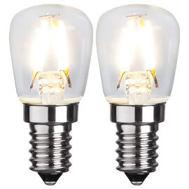 LED-Leuchtmittel Filament E14, 2er-Set 