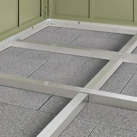 Aluminium Auflage für Bodenplatten passend für Berry Gerätehäuser Typ3 