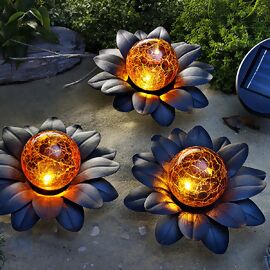 Solar-Blüten, 3er-Set 