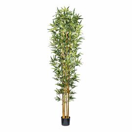 Kunstpflanze Bambus, 210 cm, Naturstamm 
