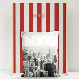 Sitzsack BigBag NYC, schwarz, 170 x 130 x 20 cm 