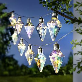Solar-Lichterkette Diamante, 50 LEDs 