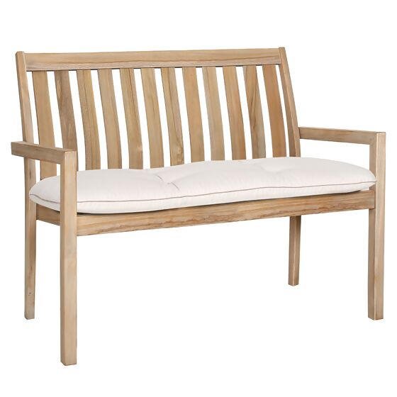 Bankauflage Summer, 3-Sitzer, 6x52x142 cm, beige