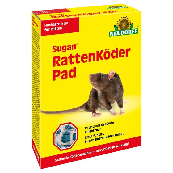 Sugan® RattenKöder Pad, 200 g