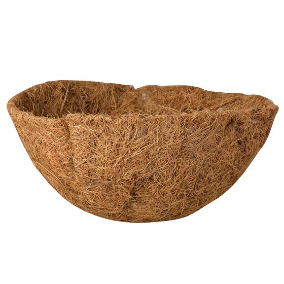 Kokoseinlage für Hängekorb, ca. 25x11 cm