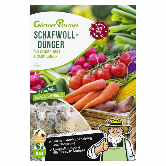 Schafwoll-Dünger, 1 kg